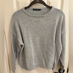 Grey knit Brandy Melville sweater